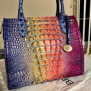 🙌NWT Brahmin Small Caroline in Magic Ombre Mebourne Leather🙌